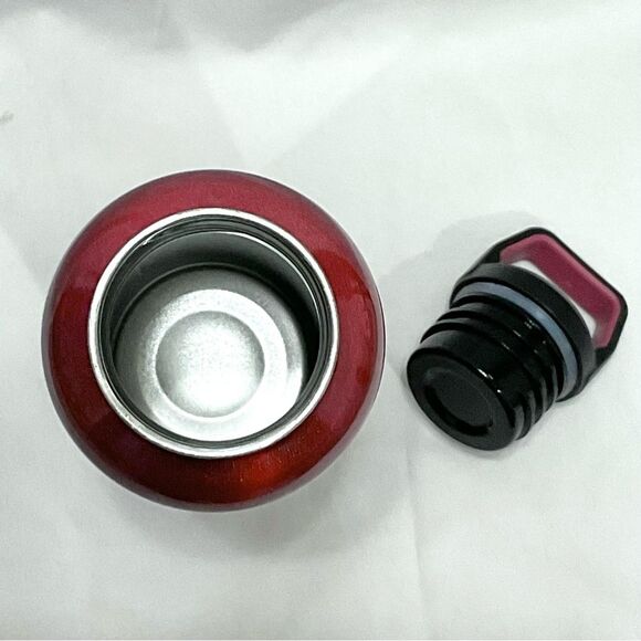 RTIC Lava Red Water Bottle 20oz Red Sparkle New Hot Cold Drinks Reuse - Picture 3 of 8